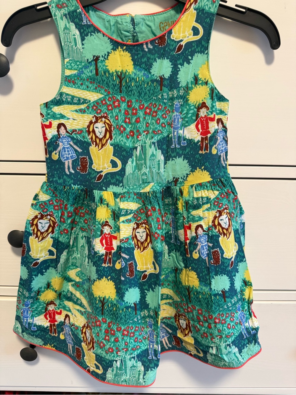 Genuine Kids by Oshkosh Wizard of Oz Print Dress 4T